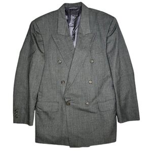BOSS Hugo Boss gray double breasted sports jacket Size 42S
